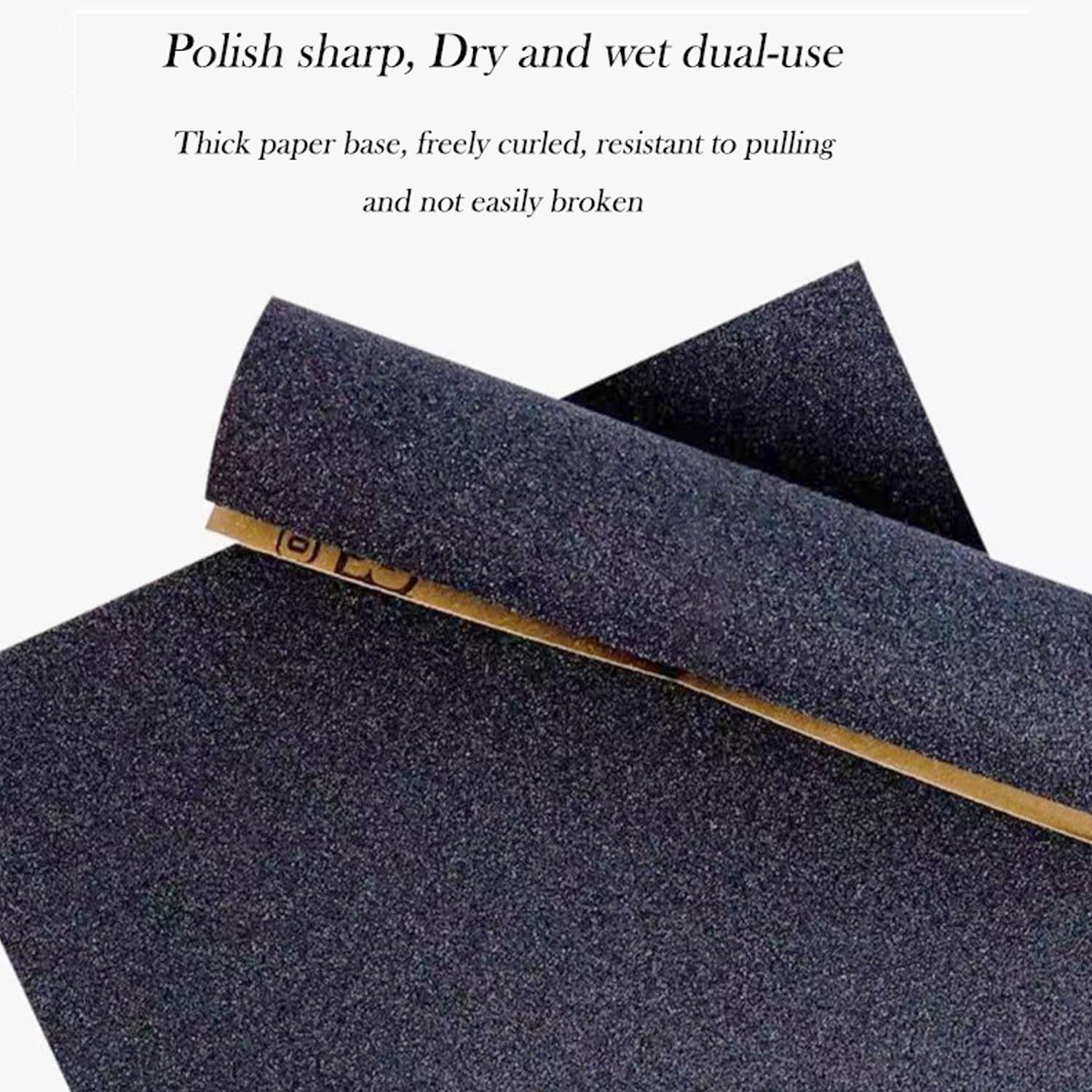 30-Pack Wet Dry Sandpaper Assortment, Grit Sanding Sheets for Cars Metal, Wood & Furniture - Image 3