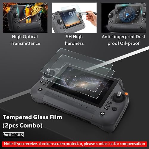 Miniatura 6 de FPVtosky Funda protectora 3 en 1 DJI RC Plus + protector de pantalla RC Plus + paquete de cordón RC Plus, compatible con DJI Inspire 3DJI Agras T20P