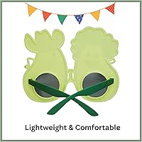 Vista 19 de Sun-Staches Gafas de sol con sombrero, recuerdos de fiesta de disfraces, UV400, talla única, Sombrero