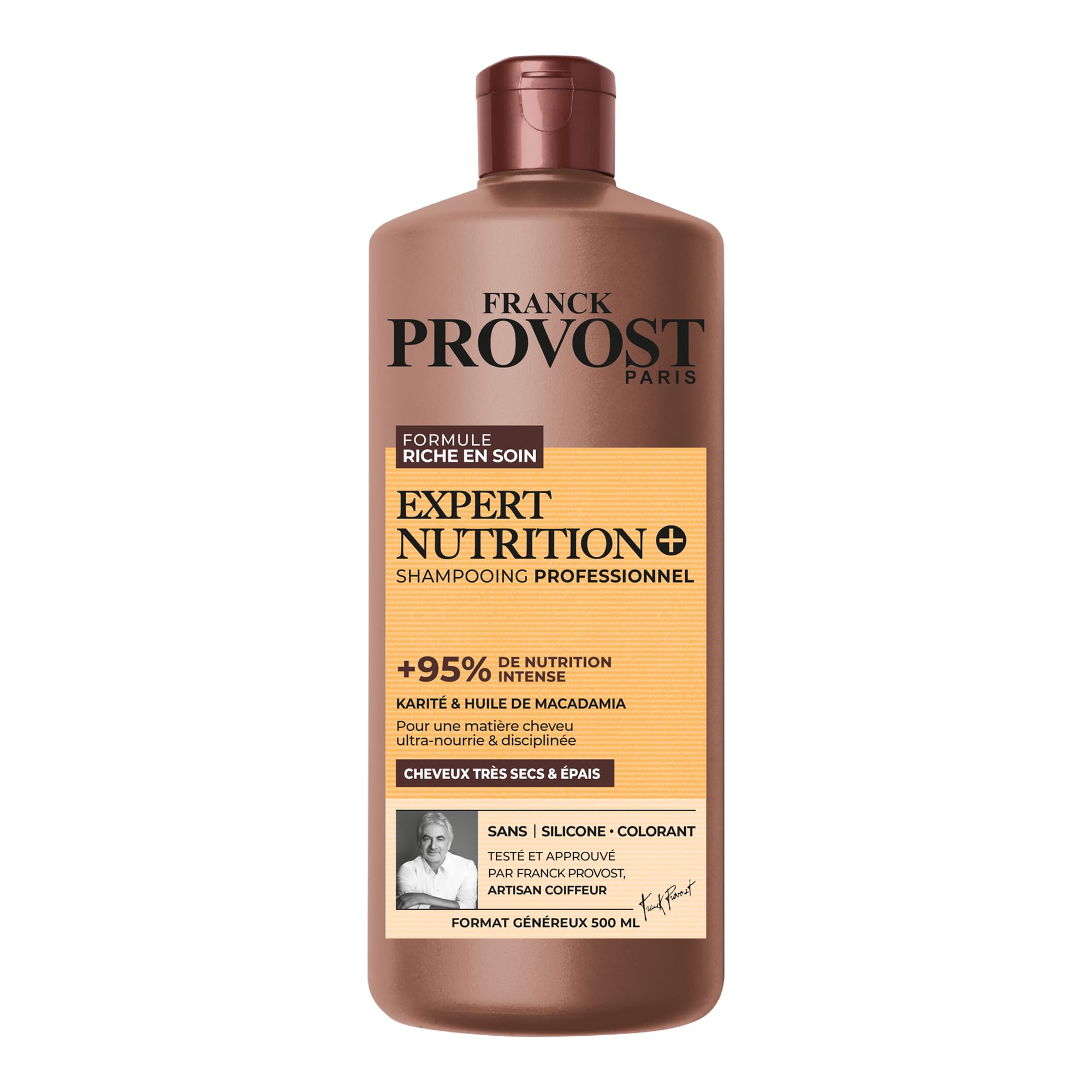 Franck Provost Shampoo Expert Nutrition+ 500 ml