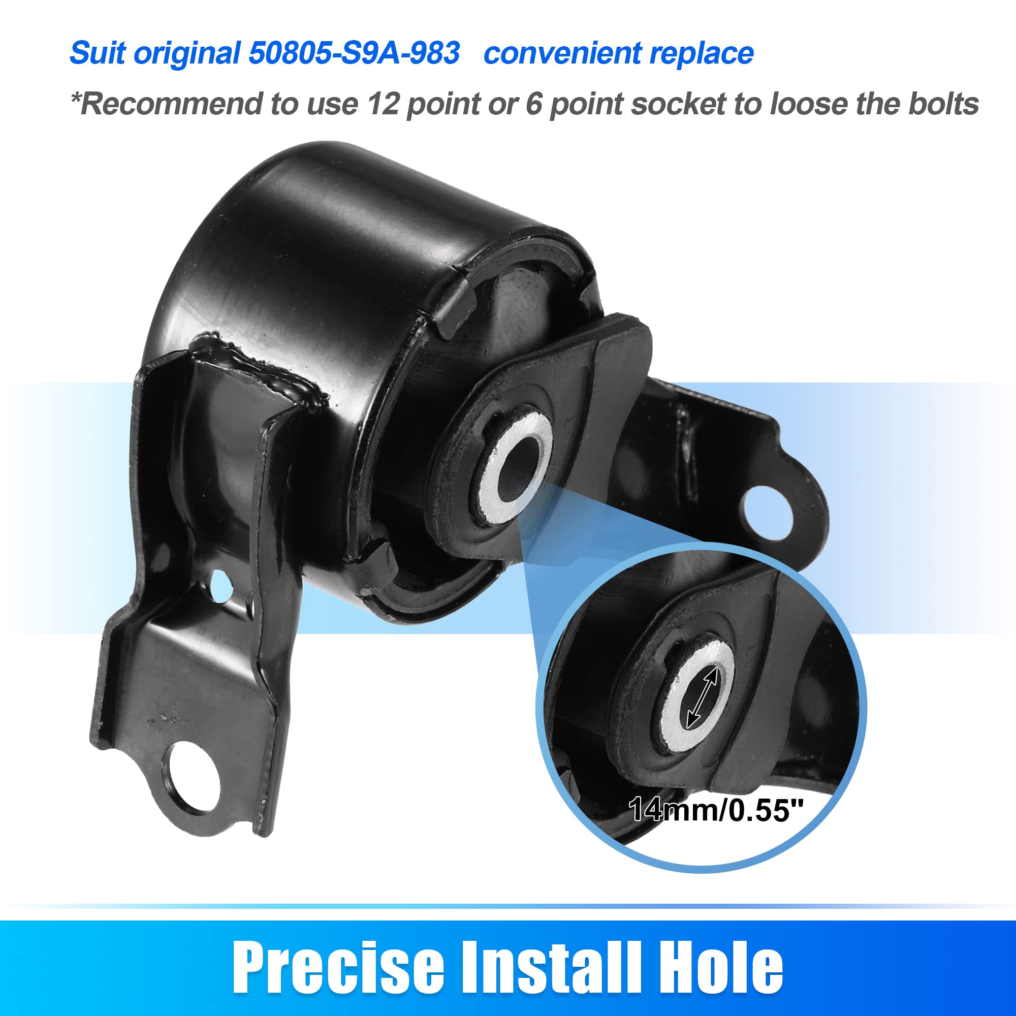 Amazon.com: X AUTOHAUX Engine Motor Mount 50805-S9A-983 for
