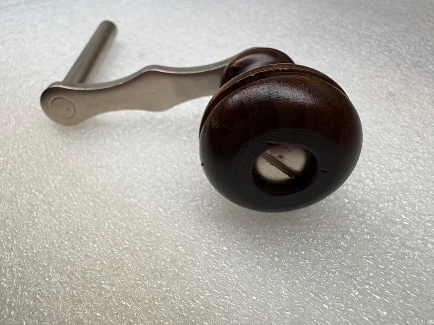 Grandfather Clock Winding Key Crank Nickel Howard Miller Sligh Ridgeway Pearl