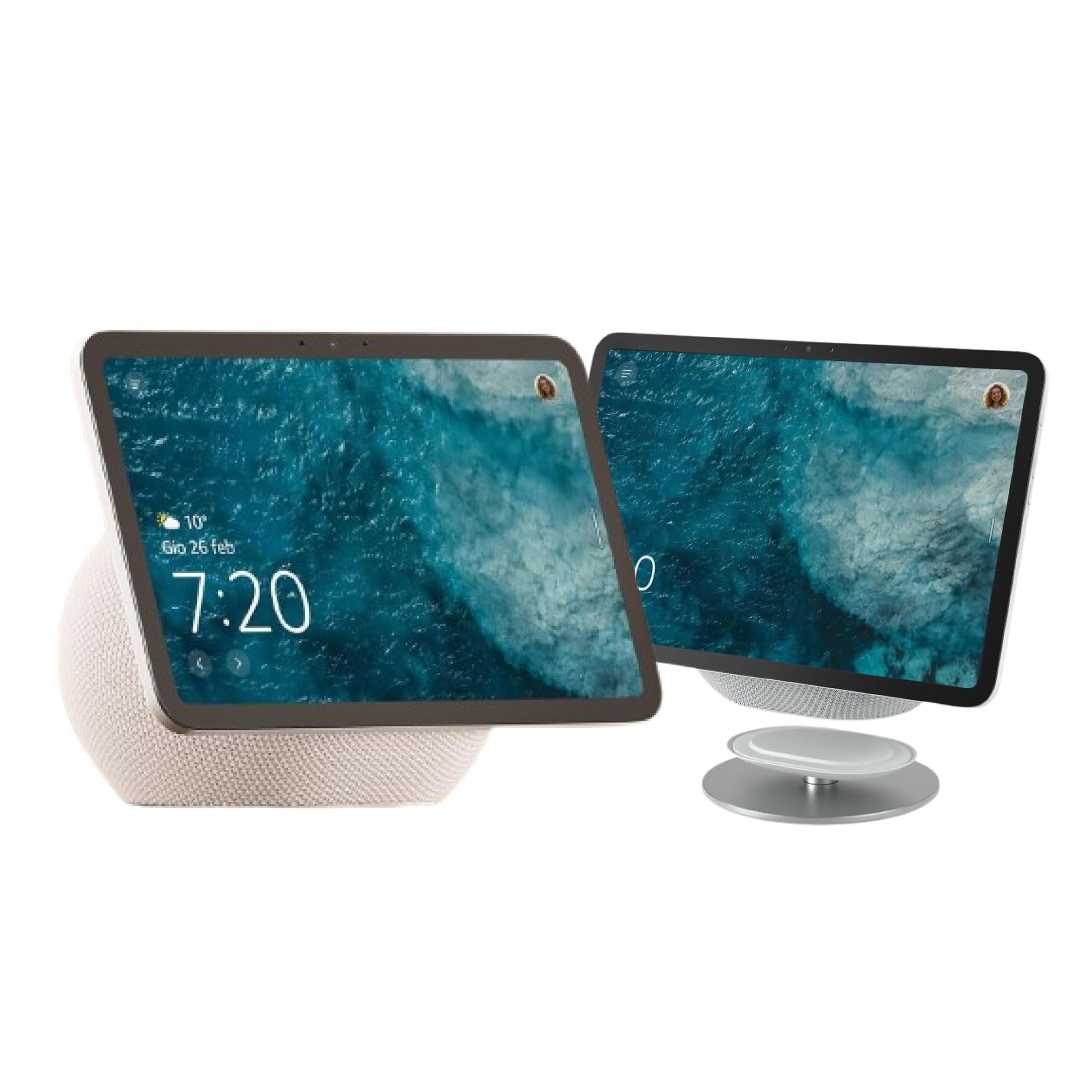 Amazon Echo Show 8: pantalla HD de 8,7“, con colores brillantes + Soporte ajustable de Amazon: diseñado para Amazon Echo Show 8 y 11