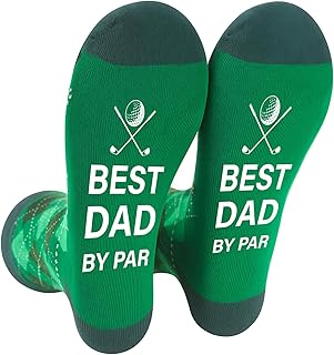 Golf Scoks Gifts for Men Funny Golfing Golfers Socks Dad Grandpa Birthday Father's day Christmas Retire Gifts