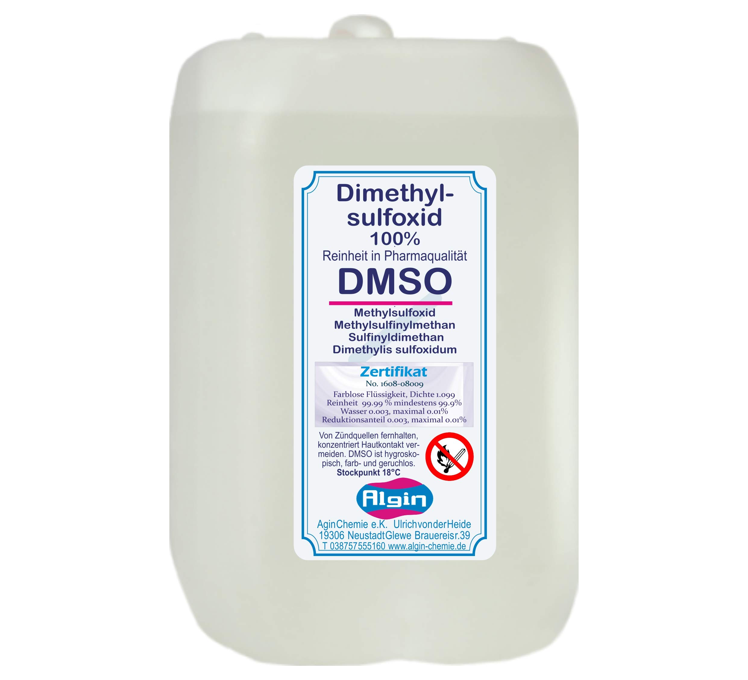 Produktbild von DMSO 99,9% Reinheit – 2500 Ml HDPE-Kanister – Hochreines Dimethylsulfoxid