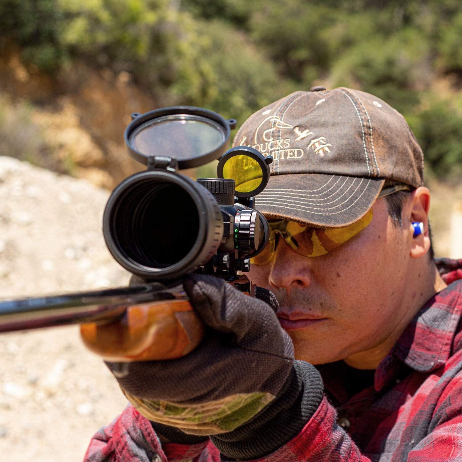 Barska Varmint Rifle Scope with Adjustable Objective for Hunting and Targeting