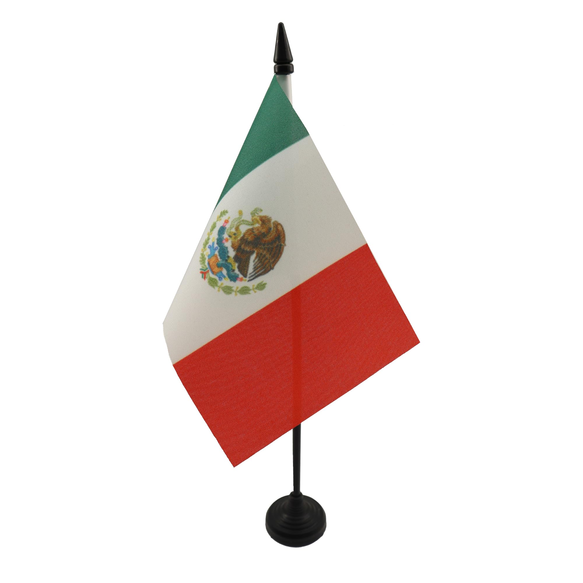 AZ FLAG Mexico Table Flag 15x10 cm 100D Polyester Plastic Base