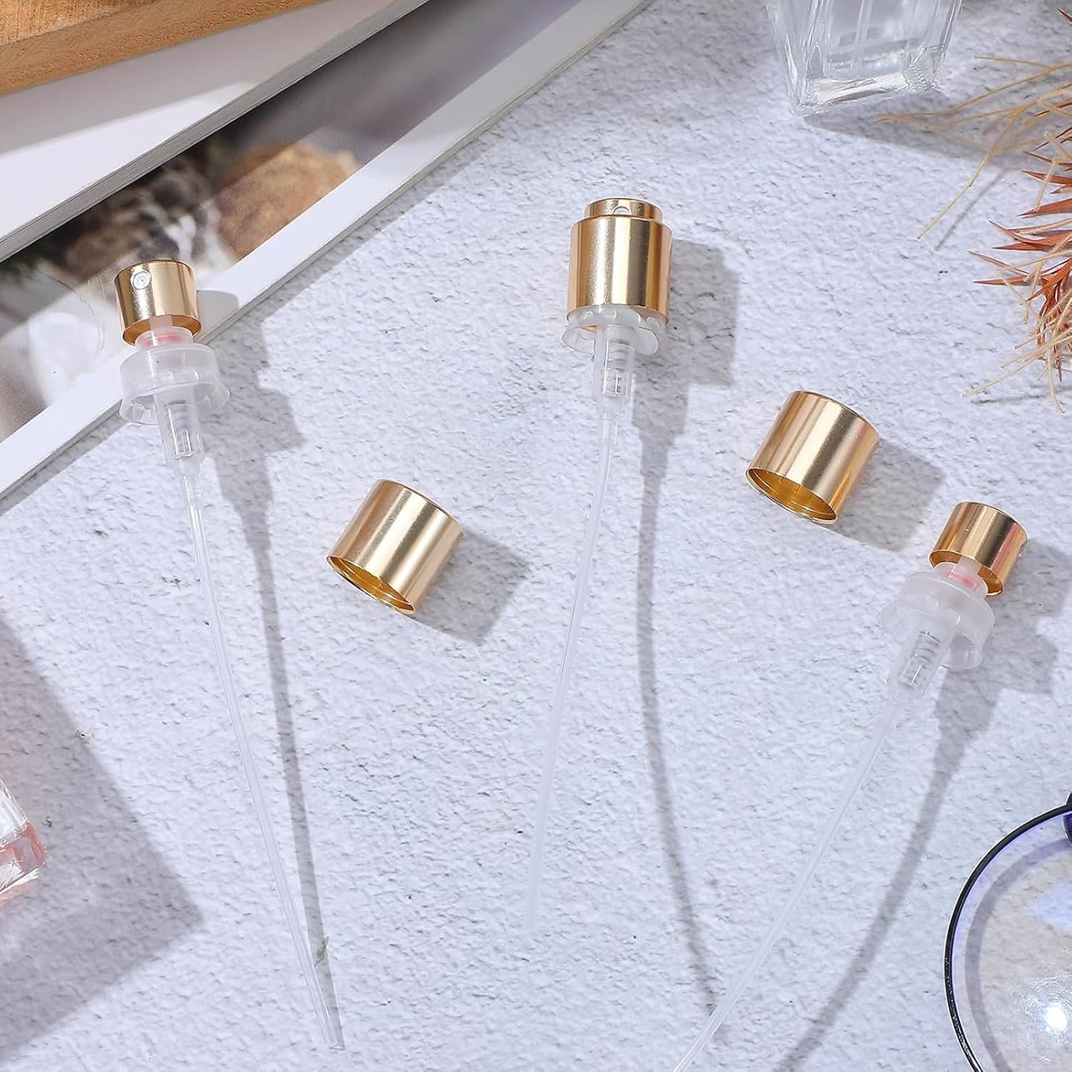 10 PCS Universal Perfume Spray Replacement Nozzle, 13mm Bayonet Mount