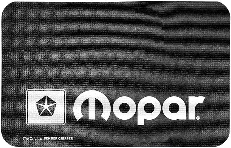 Fender Gripper Fender Cover with Mopar Pentastar Logo | Officially Licensed by Mopar | Universal Fit | Standard Size 22" X 34" | FG2201