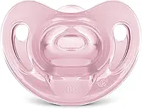 Chupeta Sensitive Soft 100% Silicone Girl - NUK, Rosa, Tam 2 (6-18 Meses)
