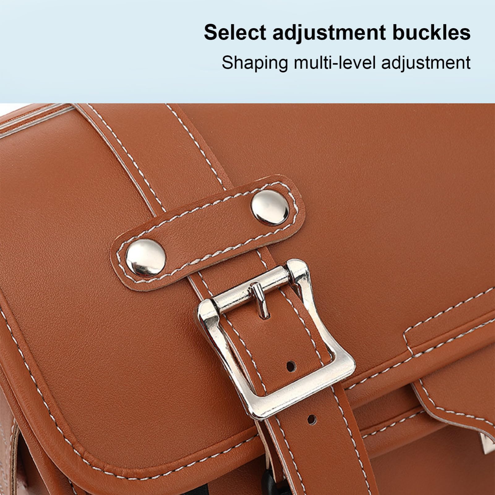 Motorrad Rücksitztasche - Retro Motocross Satteltasche | Multifunktionale Gepäcktaschen, Getriebetaschen, Schwanz für die meisten Motorräder