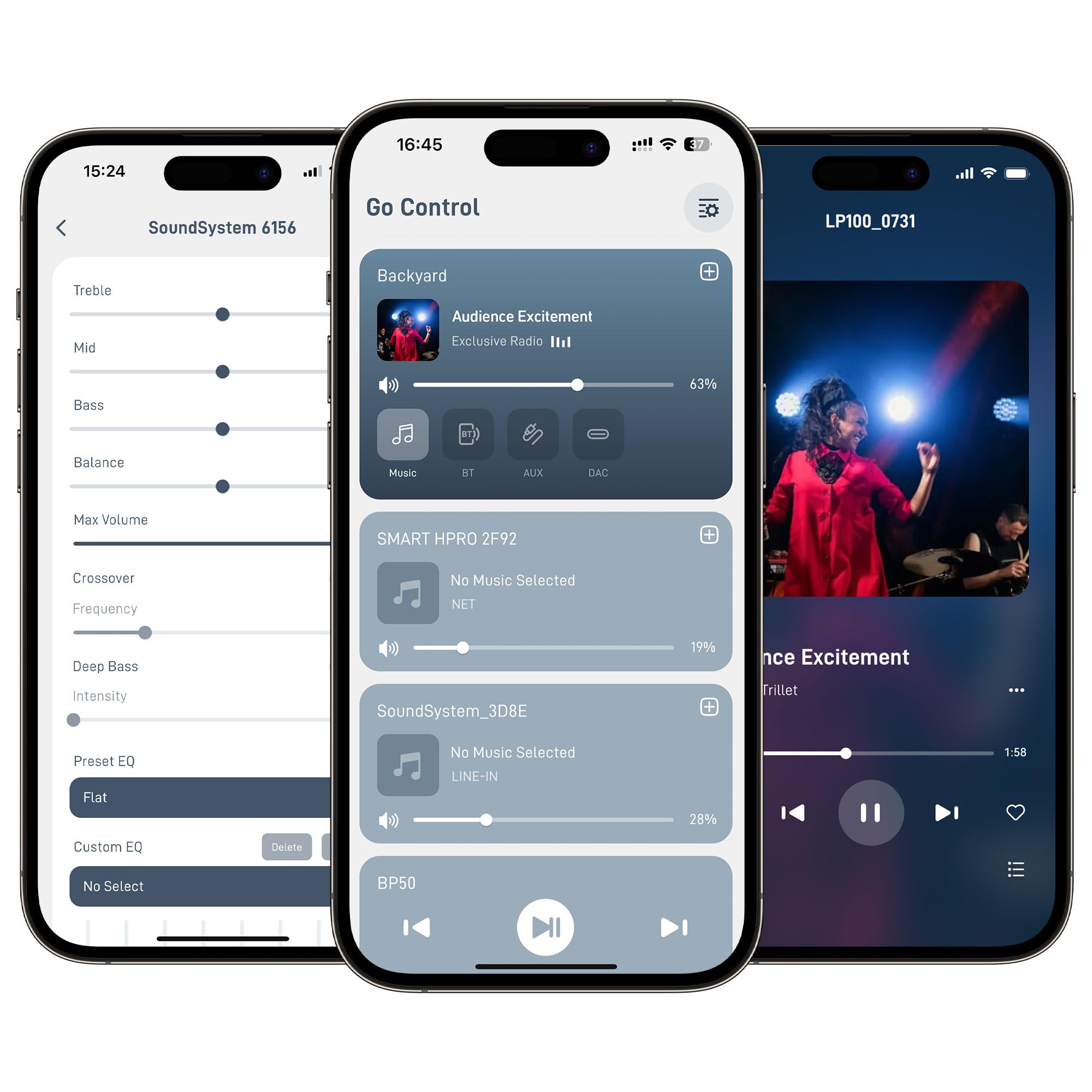 Amplificatore HiFi digitale wireless Arylic A100 con radio FM, ricevitore audio WiFi e Bluetooth da 100 W × 2, compatibile con AirPlay, Spotify Connect, ideale per KTV, home theater e trasmissioni.
