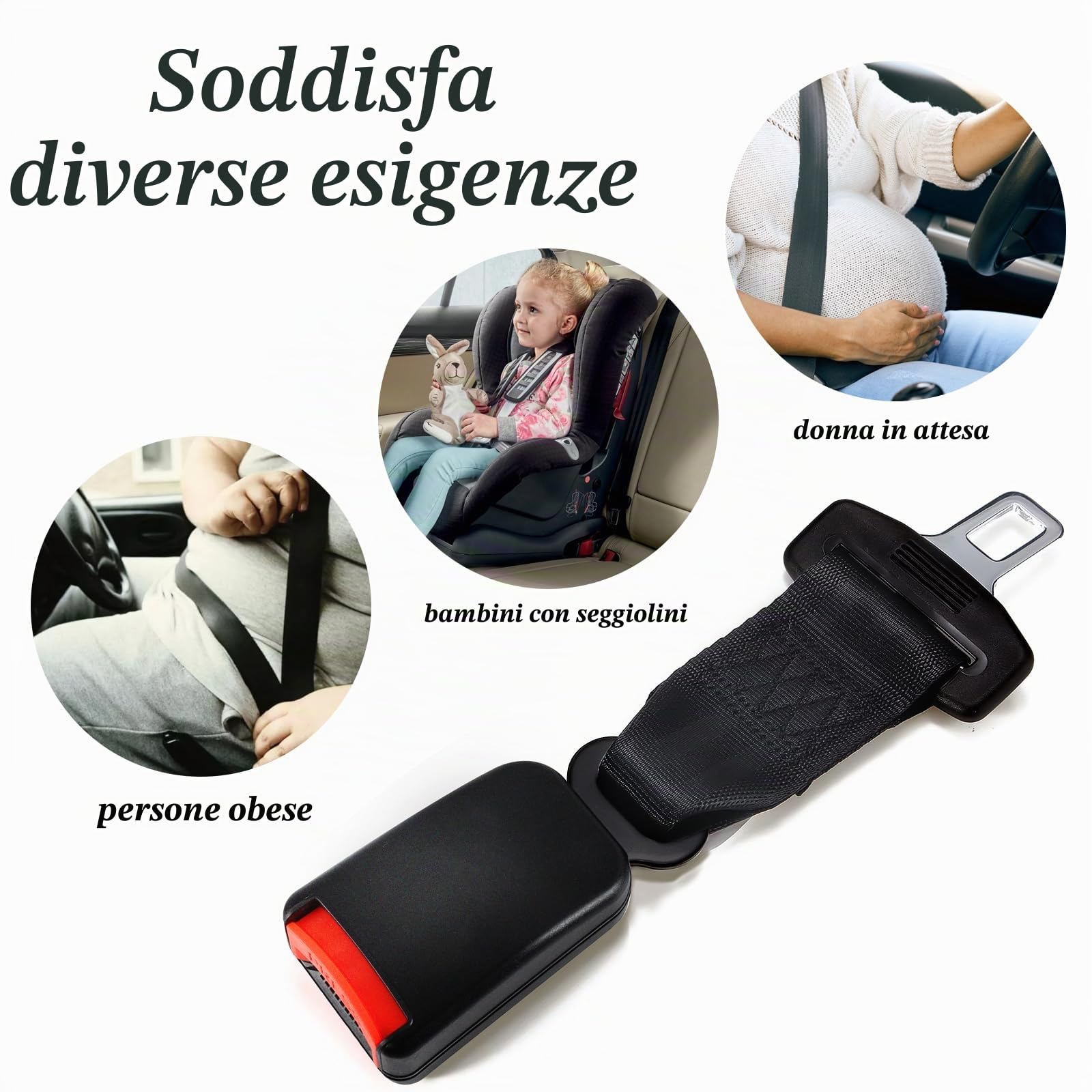 2 pezzi accessori per il veicolo 9,57 IN/24,3 cm, accessori per auto universali, accessori per auto parti auto, adatto per la maggior parte delle automobili