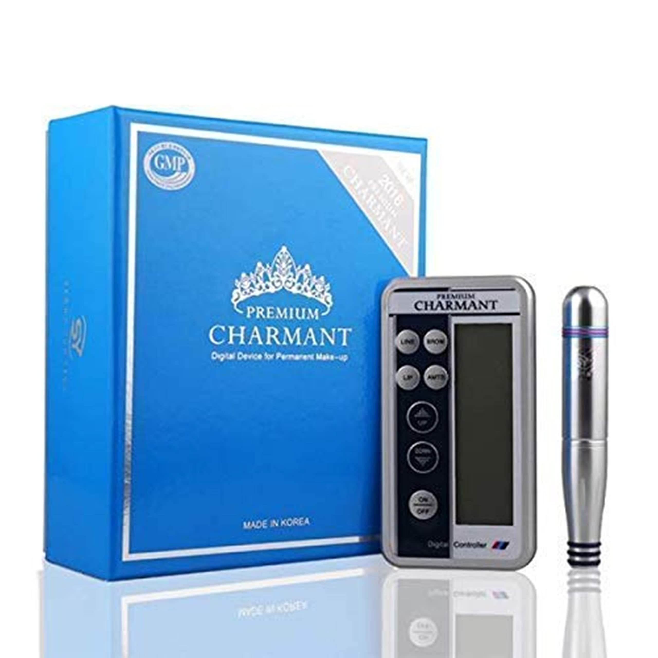Dermalux Shraddha Skin Solution Blue Charmant Pen | Professional Permanent Makeup Machine for Eyebrows Lips Eyeliner & Body Tattoos | Cartridge Needle System-image-14