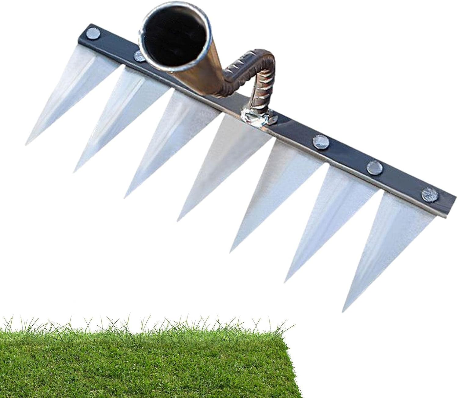 Niktule gartenhandrechen aus karbonstahl handrechen Metall für
