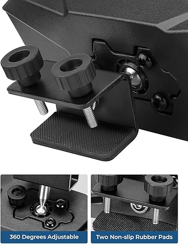 Miniatura 4 de KEMIMOTO Espejo de barco retrovisor, espejo marino de 3.5 x 10 pulgadas para esquí, lancha, pontón, barco, esquí acuático, embarcación, surf