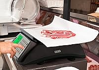 Vista 8 de Báscula de Cálculo de Precios, Báscula Comercial para Alimentos, Función de Contaje, 66 lb/30 kg, 1 g, Recargable, Diseño Impermeable, Teclas