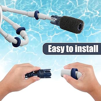 Impresa Products 10-Pack Polaris Tail Scrubber Replacement For Vac-Sweep Pool Cleaner Hose Tail - Fits 180, 280, 360, 380, 480, 3900 Sport - Tailsweep Foam