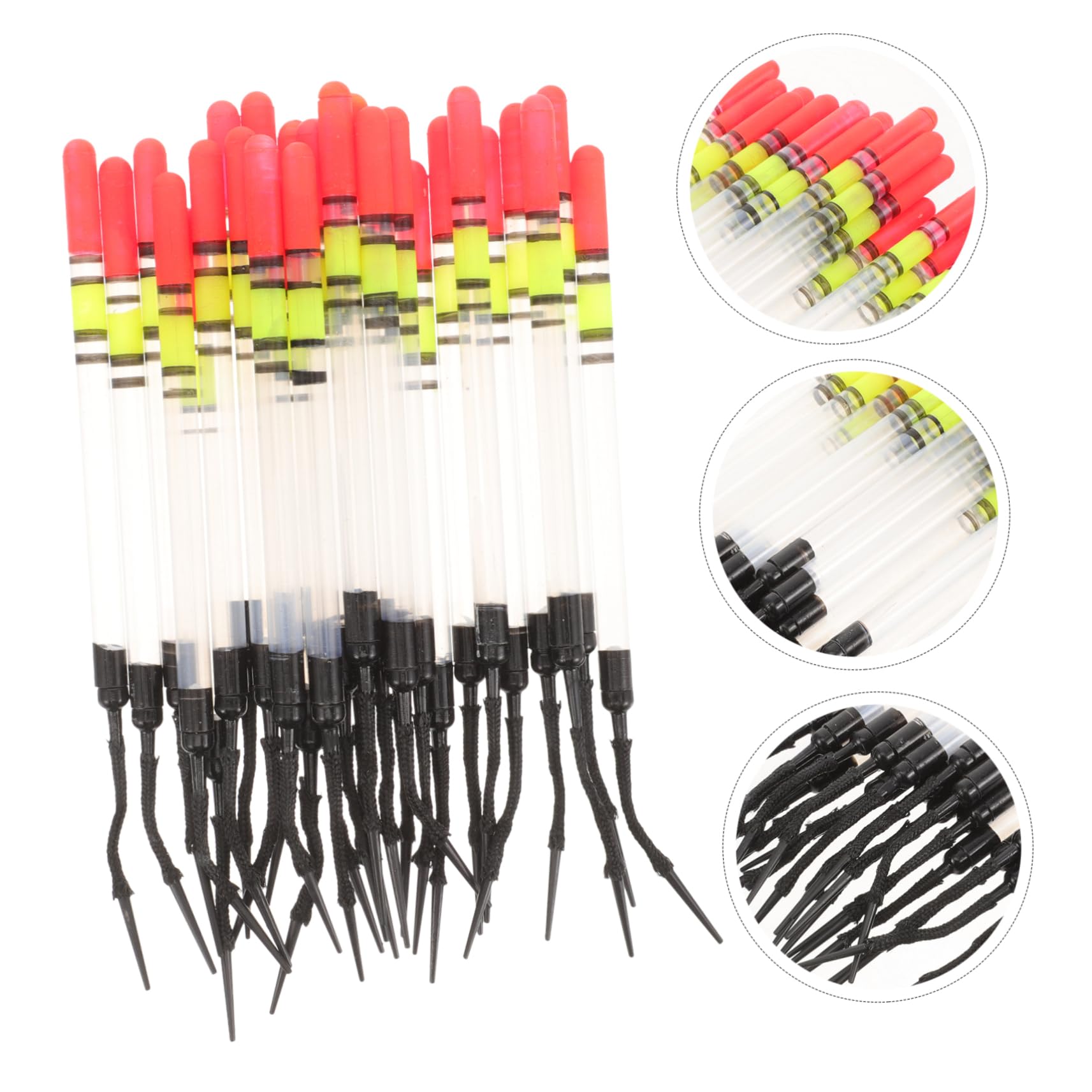 Milisten Angelboje Wasserfeste Kristall Float Bobber für Angelarten Hochsensibel und Langlebig für Hobby und Profiangler