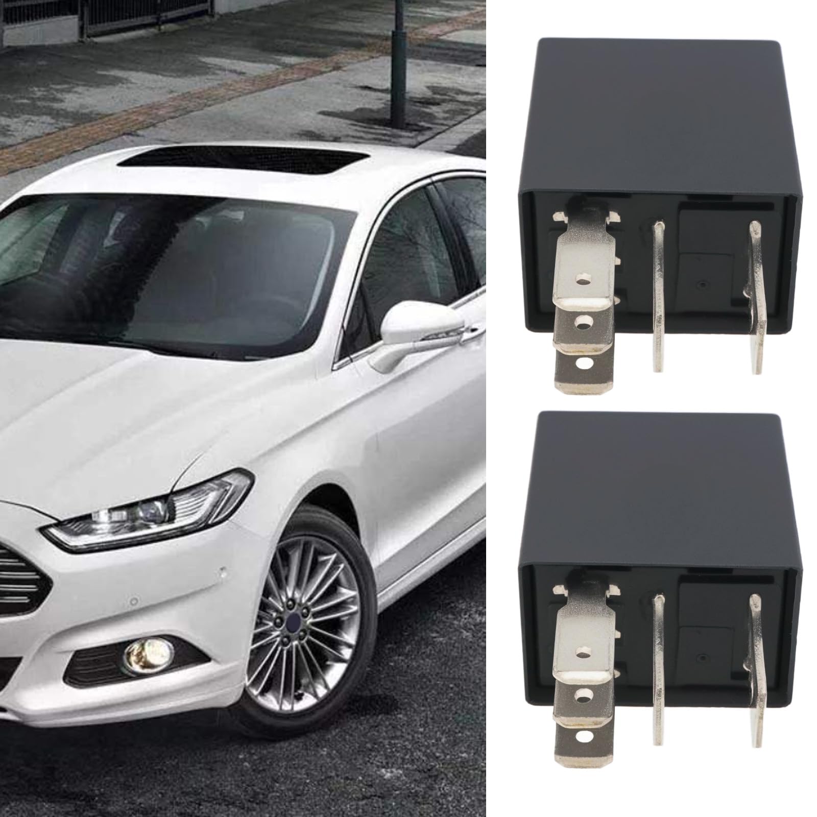 EMSea Lot De 2 Relais Automatiques à 5 Broches 6G9T14B192BA