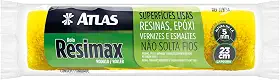 Atlas - Rolo de Pintura em Lã Sintética de 23 cm com Manta de 5mm de Altura, para Aplicação de Resinas