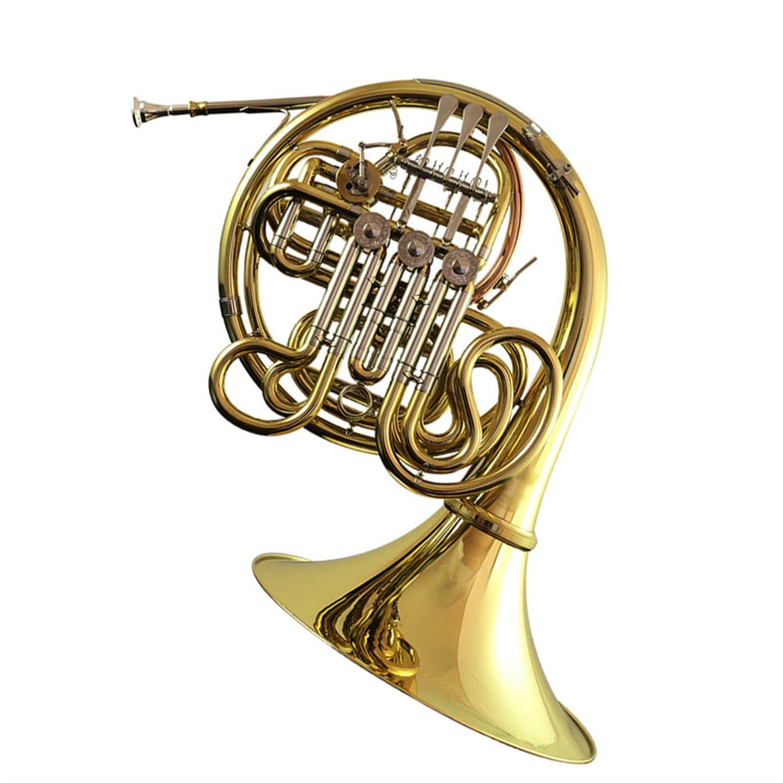 4-key Double Row Split French Horn Instrument B Flat To F Professional French Horn With Accessories French Horn Instrument