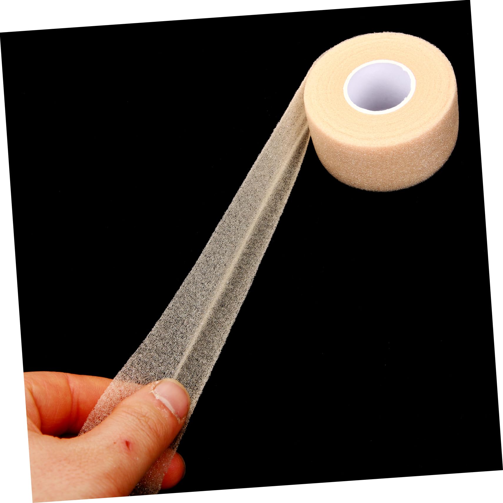 MOLUCKFU Athletic Wrap Badminton Racket Shock Absorbing Film for Yoga Running Cuttable Tape for Muscles Support