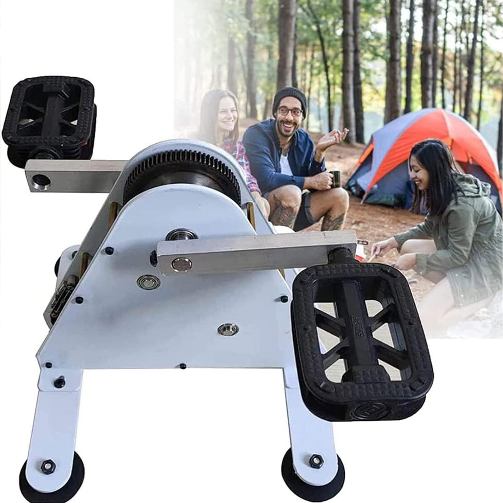 Générateur de pédale 100W avec double sortie USB et courant continu DC 1-35V