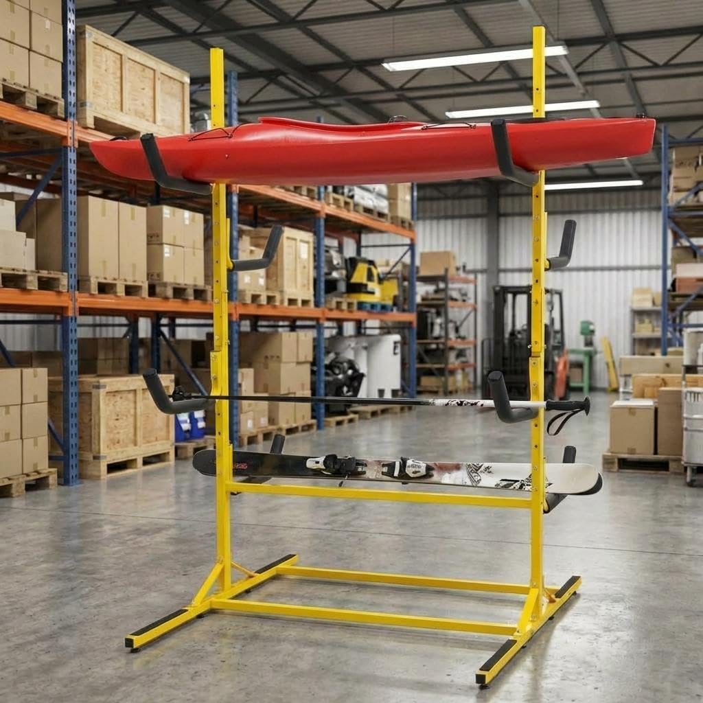 Étagère de kayak rotative pour libérer de l'espace dans le garage - 8