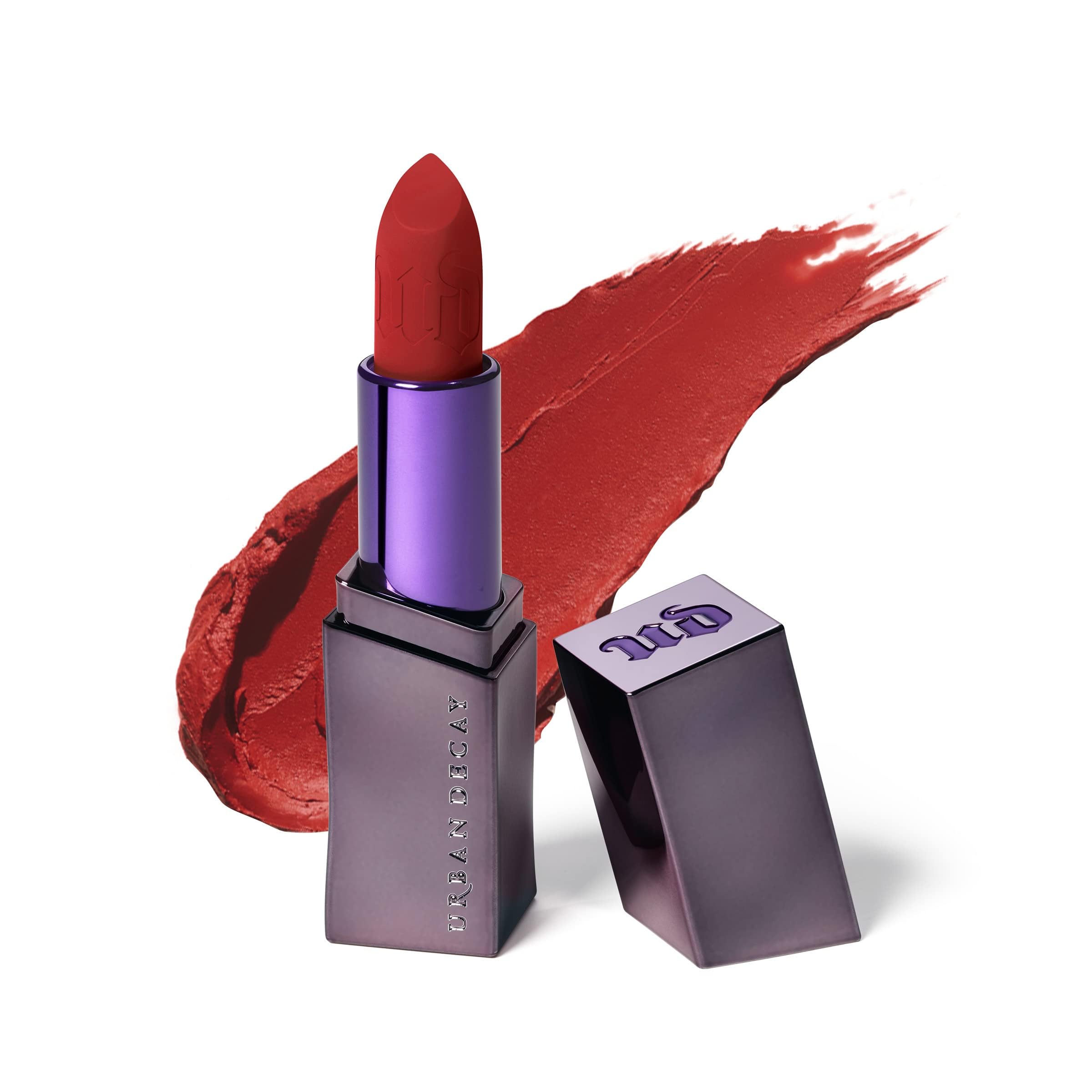 Urban Decay Vice Hydrating Lipstick, Long-lasting Cream Matte or Shine Finish, Creamy Formula, Moisturizing Lip Color with Aloe Vera & Avocado Oil, Vegan, Cruelty-free - 0.11 oz