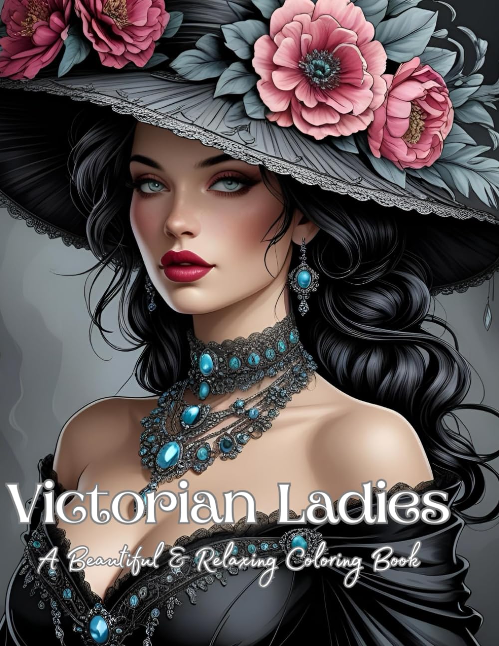 Victorian Ladies Adult Coloring Book: Relaxing Adult Coloring Book Featuring Victorian Era Ladies in Stunning Gowns and Classic Fashion (Victorian Elegance: A Ladies Coloring Series)