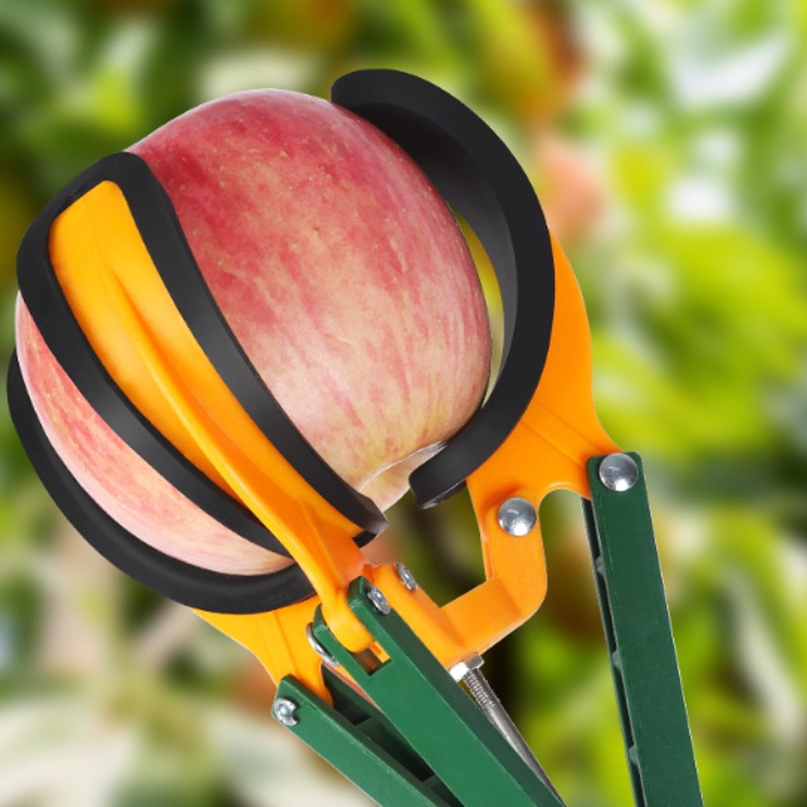 Harilla Raccoglifrutta Telescopico a Artigli Resistente Raccoglifrutta Manuale con Asta Telescopica Imbottito per Giardino