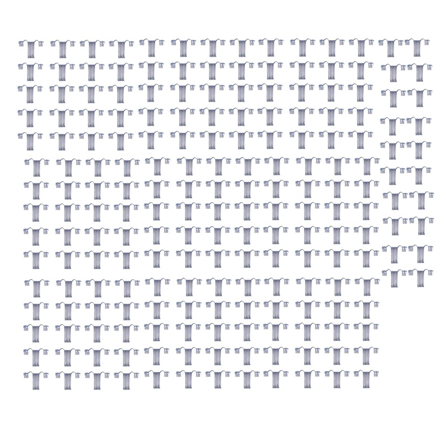 Jnchdghwa Photo Color 200Pcs Photovoltaic Panel Drainage Buckle Plate Solar Panel Water Drain Clip For Solar Panel Draining 35Mm