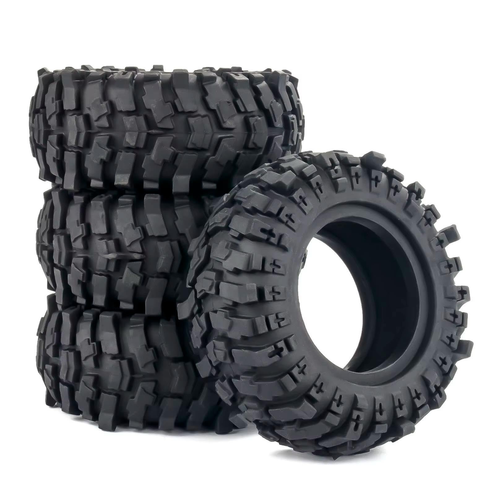84x34mm Pneumatici Arrampicata Per 1/10 1/12 Parti Automobili Modello RC