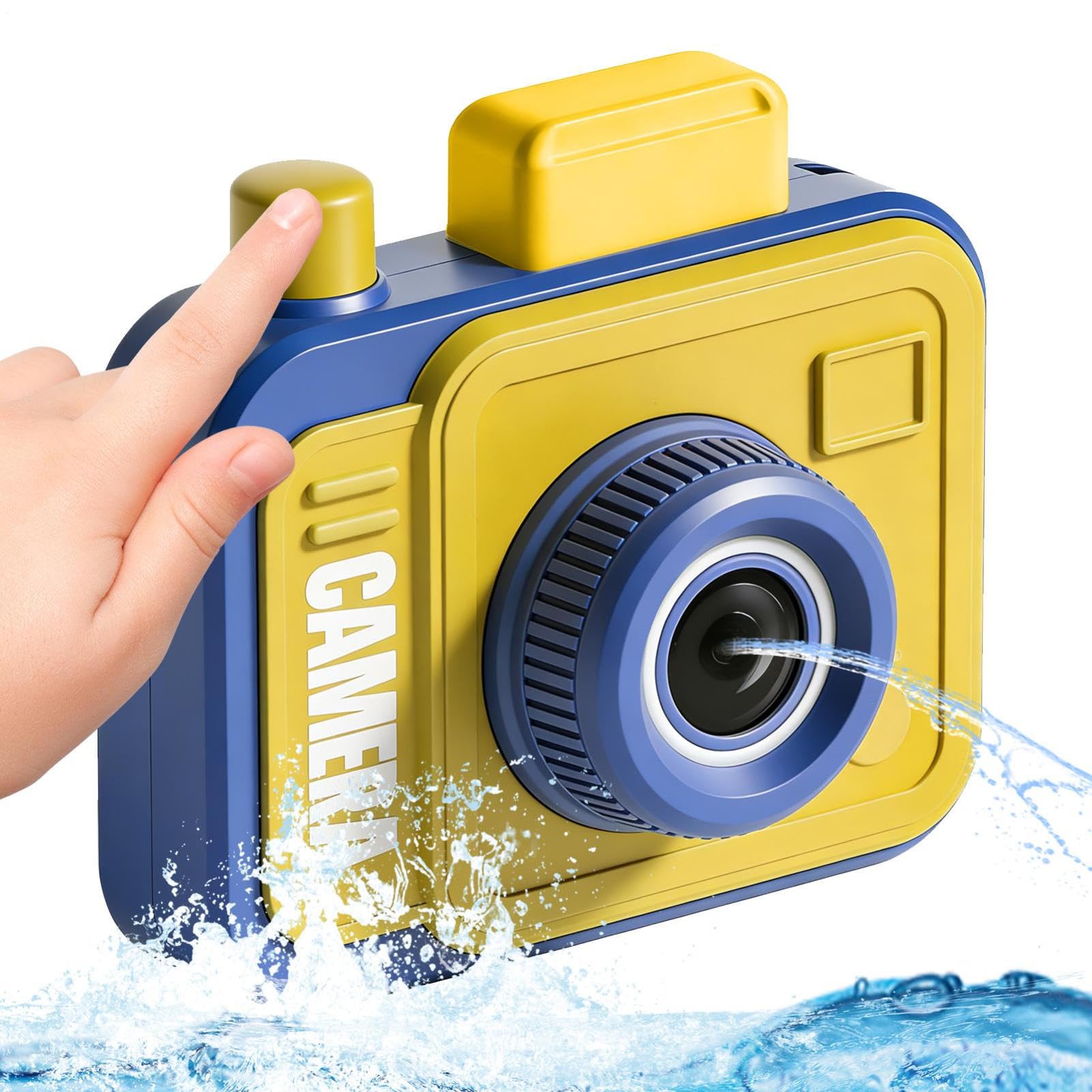 Jeu de bain fontaine arroseur appareil photo orientable recto-verso extérieur été plage pique-nique voyage fête