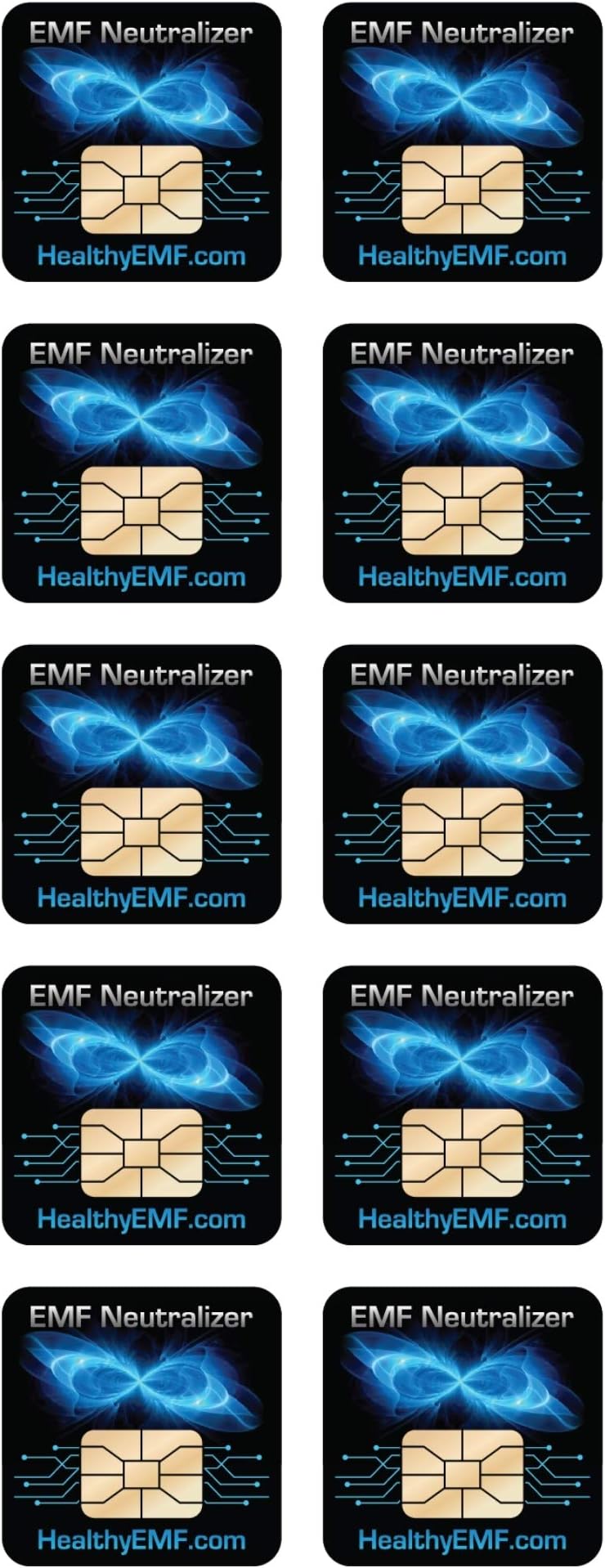 Cell Phone EMF Protection Radiation Neutralizers - 100% USA Made - Developed by Dr. Valerie Nelson, Natural Doctor