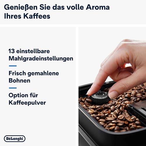 De'Longhi Magnifica Evo Coffee Bean Machine ECAM292.33.SB, Espresso and Cappuccino Machine, Silver [Amazon Exclusive] - 3