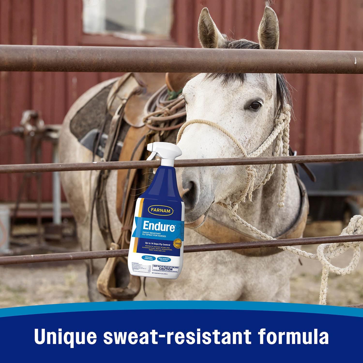 Endure 946mls caballos. Insecticida repelente.