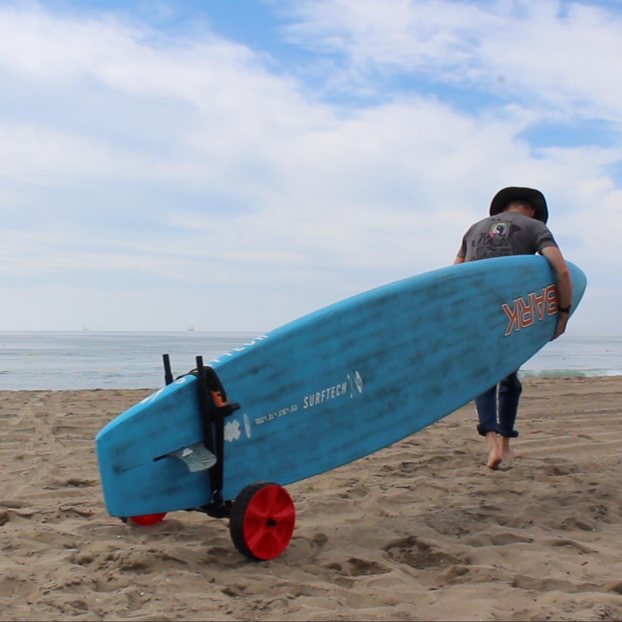 Carrello per canoa 3 in 1, multifunzione, regolabile, per kayak, paddle e piccole imbarcazioni