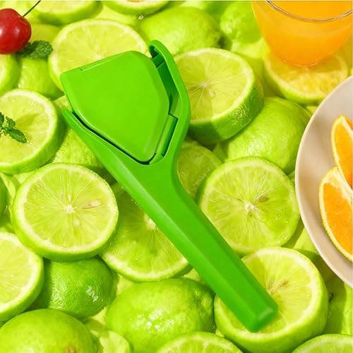 Miniatura 6 de Exprimidor de lima, exprimidor manual sin esfuerzo, exprimidor de limón plano fácil de apretar, exprimidor de limón con pivote lateral para aumentar