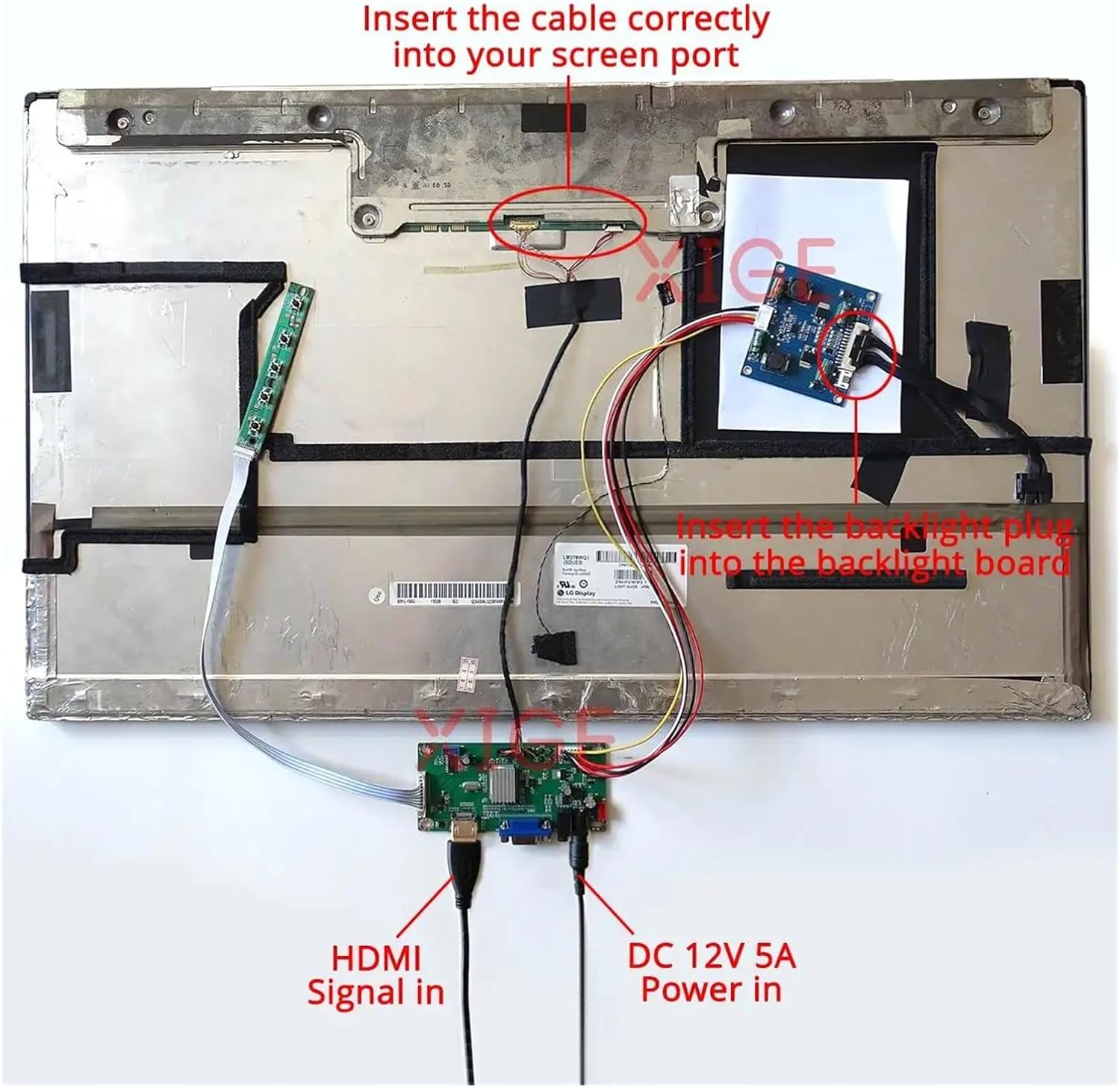 Controller Board Kit ，Compatible For MAC ，LM215WF3(SD)(C2)-SDC2 Display 1920X1080 60Hz EDP Lcd Screen HDMI-compatible VGA With Backlight