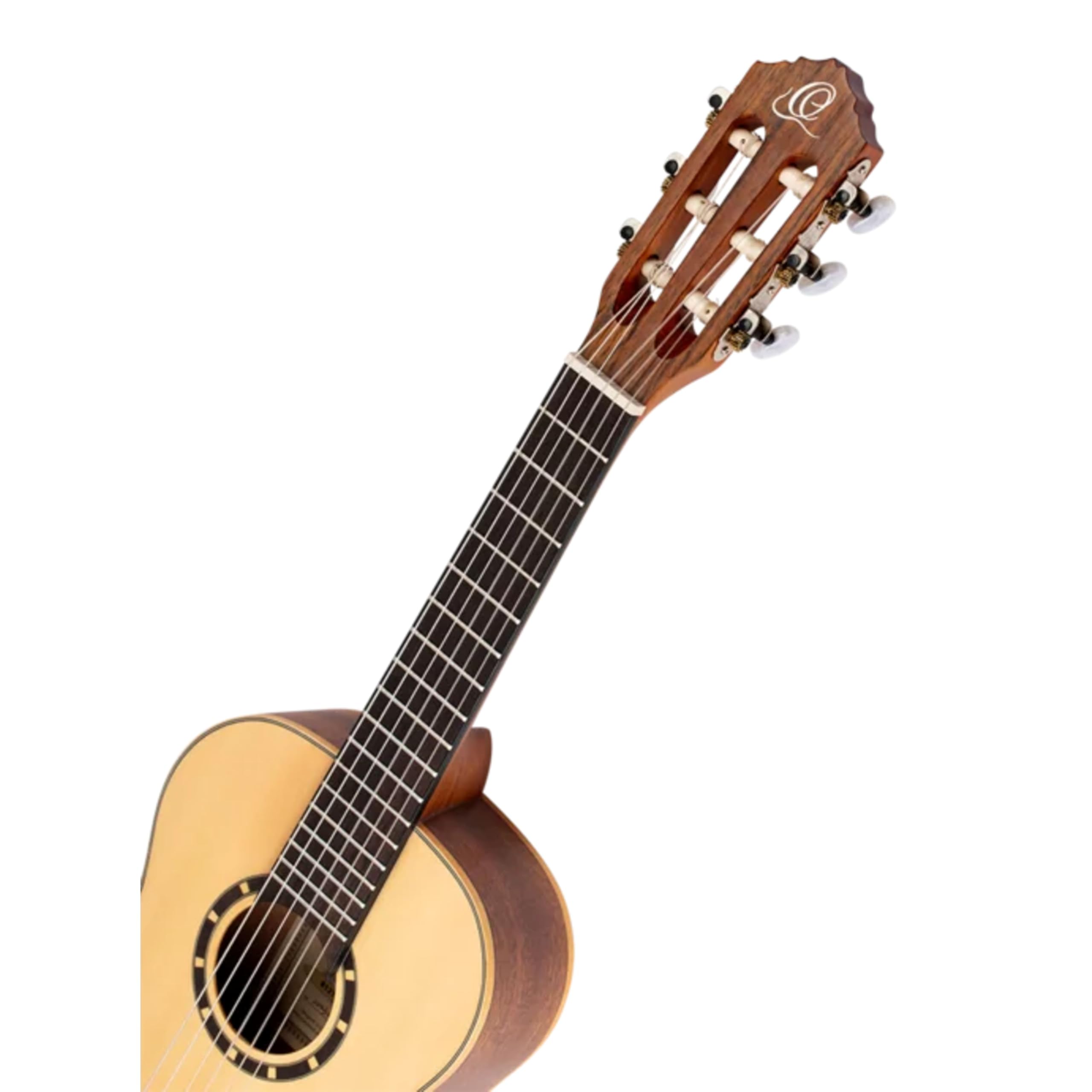 Ortega Guitars Guitare Classique 1/4 – Family Series – Housse Incluse – Épicéa / Acajou, Naturel (R121-1/4)