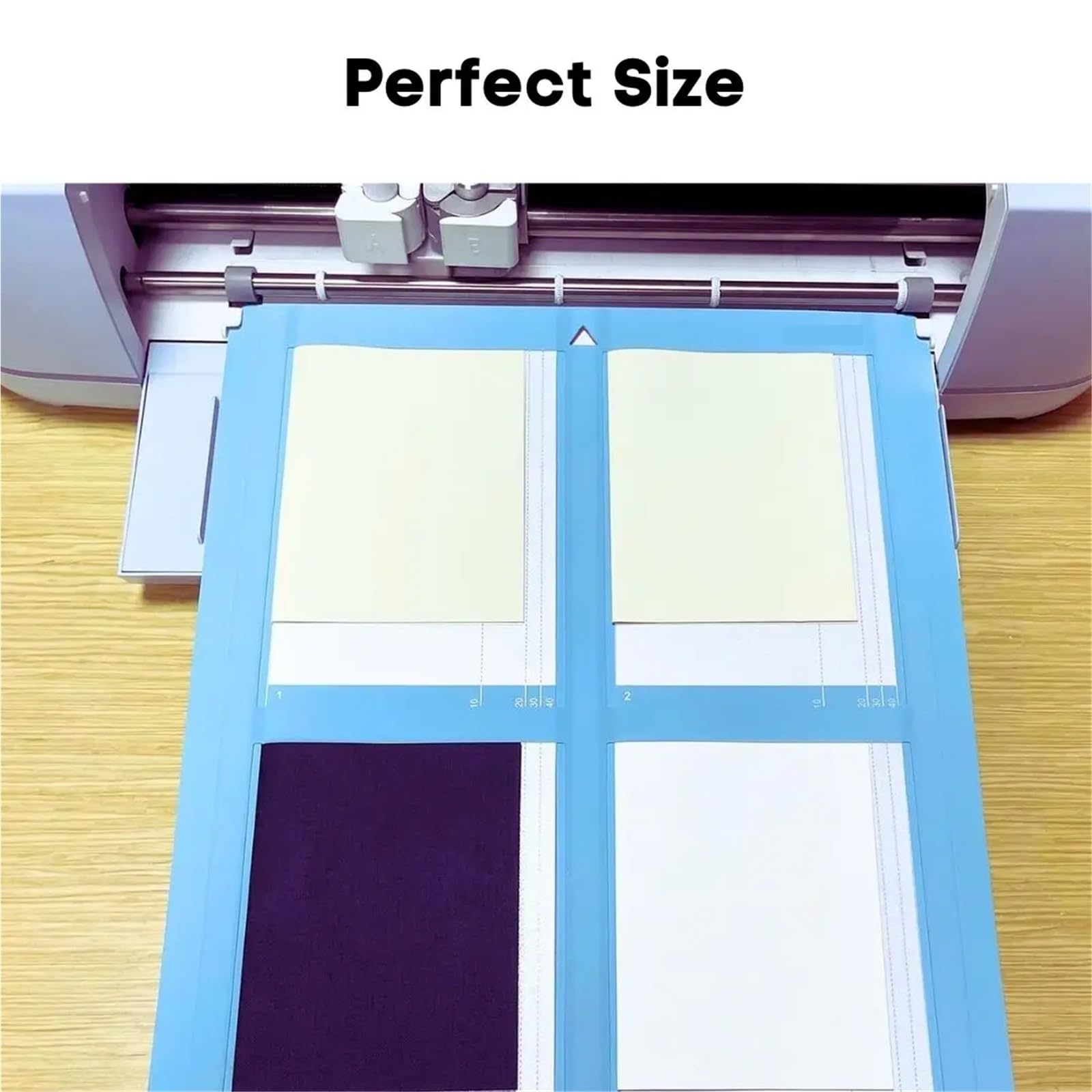 Schneidematte Kartenmatte Schneideunterlage Rutschfest Robust Leicht zu reinigen DIY Manuelle Artikel Spleißen Papier Büro(3Pcs)