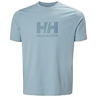 Helly Hansen T-Shirt da Uomo con Logo HH 3.0, Blu Vento
