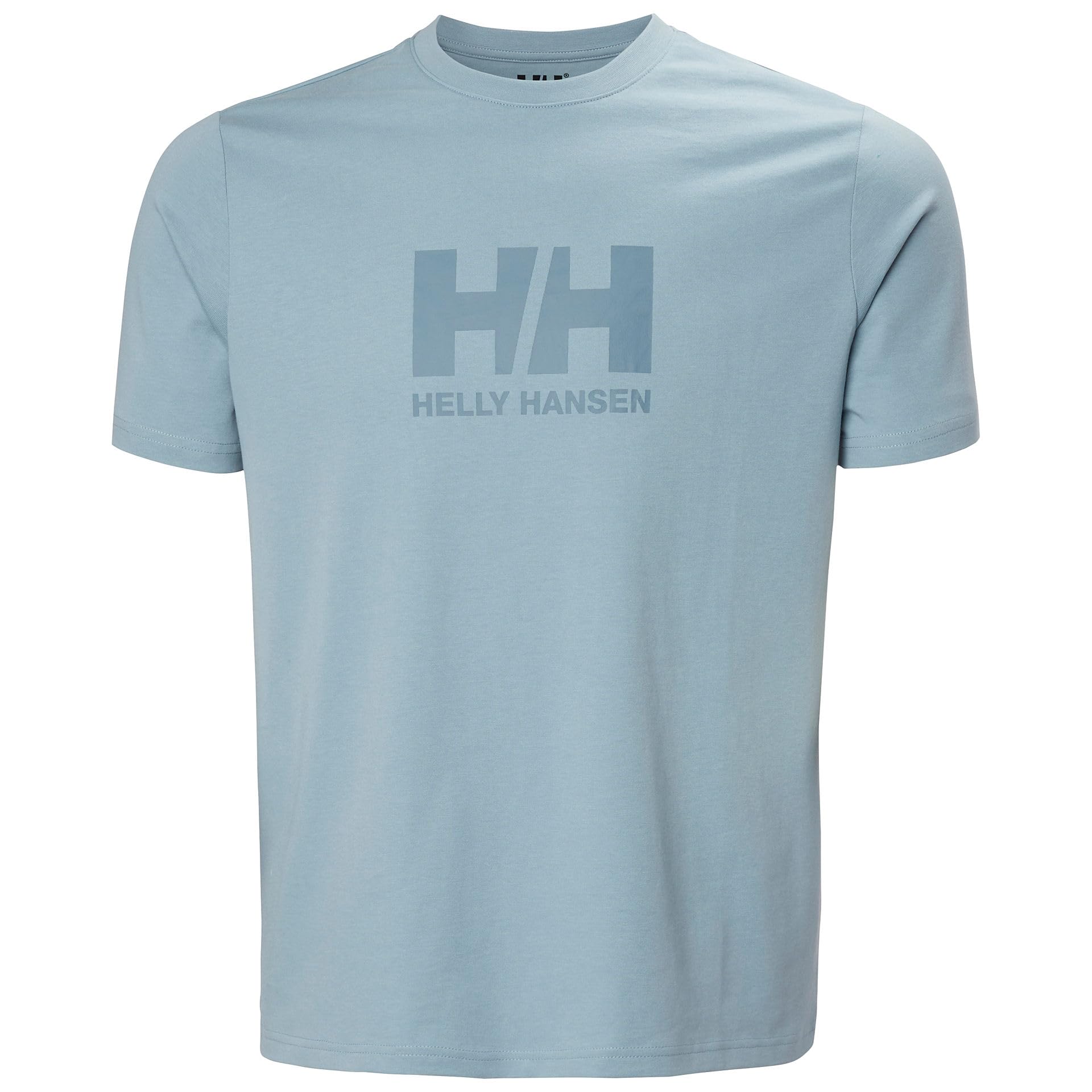 Helly Hansen Mens Hh Logo T-Shirt 3.0, Windy Blue, XL