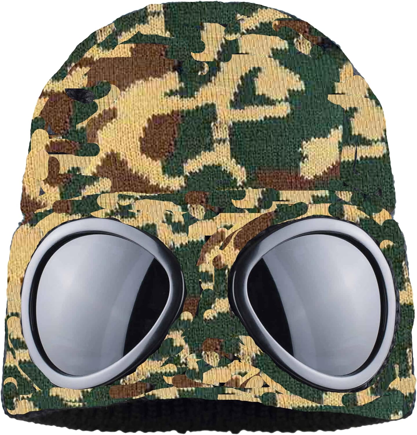 Beanie Hat with Goggles