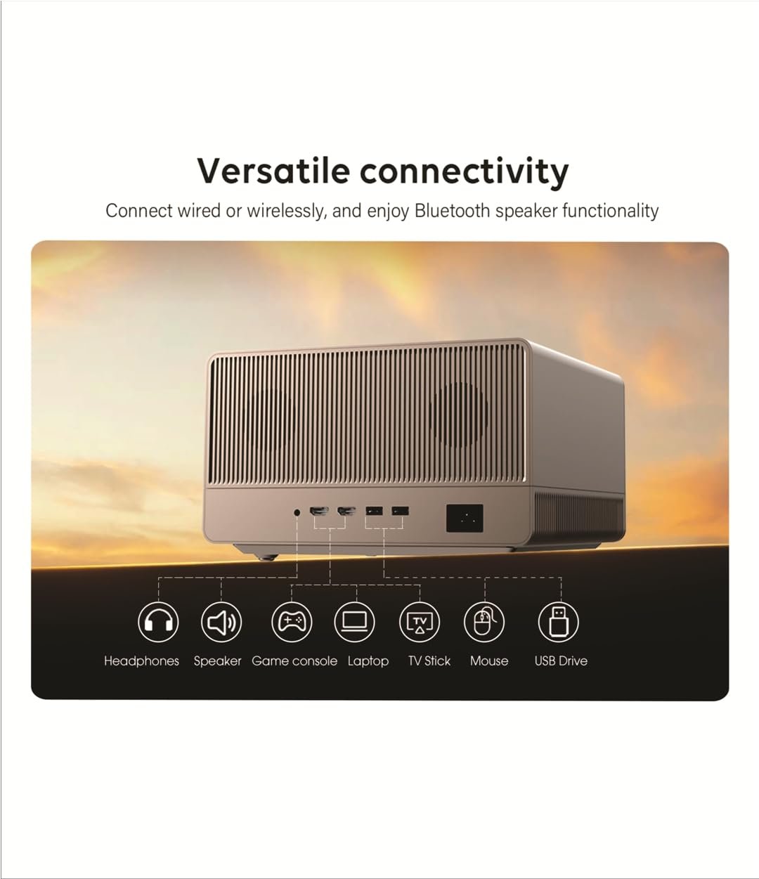 BORSSO Atom 2.0: 4K Ultra HD Projector -5 BORSSO Atom 2.0: 4K Ultra HD Projector -5