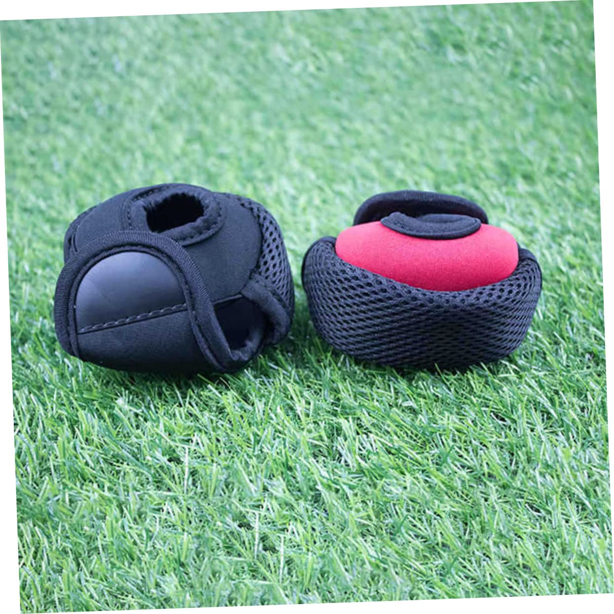Toddmomy 2 Uds Bolsa De Carrete De Pesca Cubierta De Carrete DIY Accesorios De Pesca con Mosca Mangas De Caña De Pescar Bolsa De Carrete De Pescado Bolsa De Carrete De Pesca Transpirable