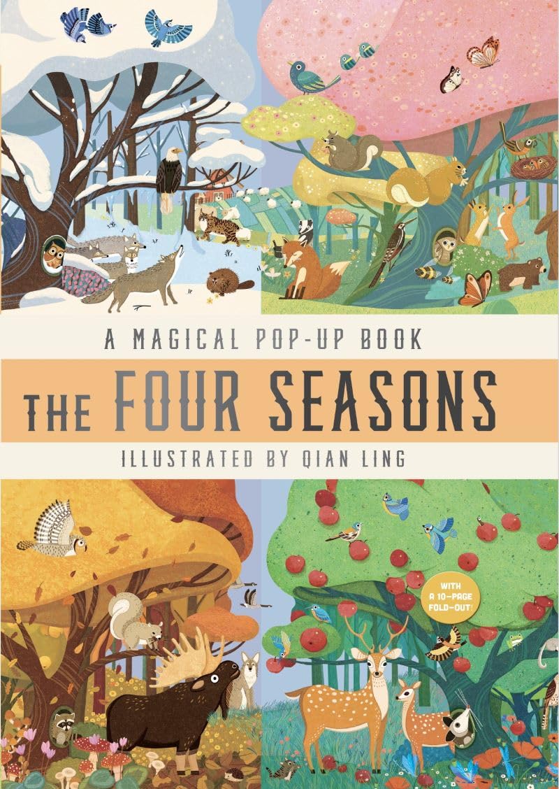 The Four Seasons: A Magical Pop-Up Book: A Magical Pop-Up Carousel (Magical Carousel)
