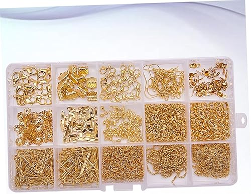 Miniatura 4 de TEHAUX 2 Conjuntos de Abrazaderas Bisuteria Materiales de Bisuteria Suministros Pendientes DIY Suministros Suministros Material de Joyería